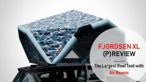 Fjordsen XL roof tent review