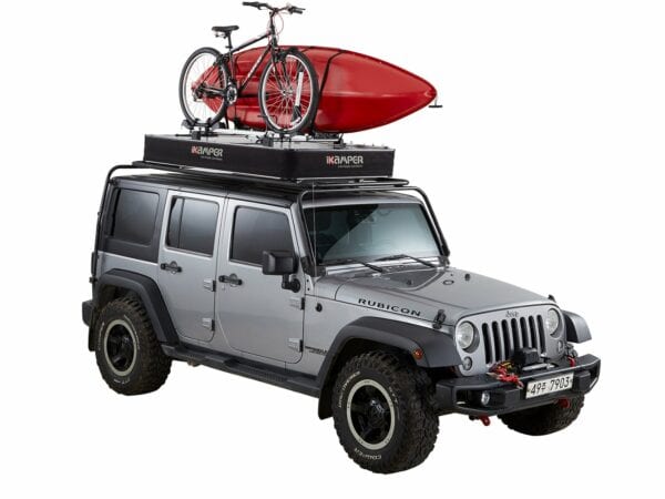 iKamper X-Cover - you can even put a kayak or a bike on your roof top tent