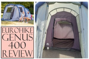 Eurohike genus 400 review cheap air tent family inflatable tent - featured