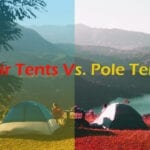 Air Tents vs Pole Tents