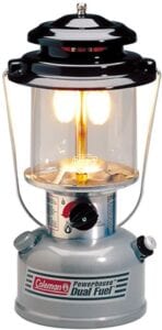 Coleman Powerhouse Dual Fuel camping lantern best camping lanterns